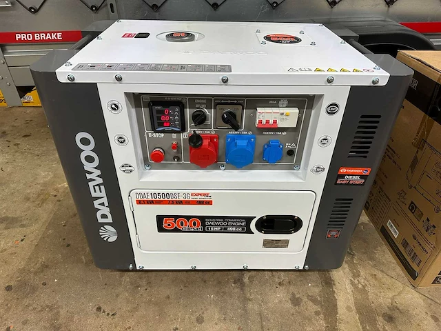 Daewoo ddae10500dse-3g stroomgenerator - afbeelding 2 van  4