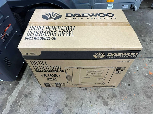 Daewoo ddae10500dse-3g stroomgenerator - afbeelding 3 van  4