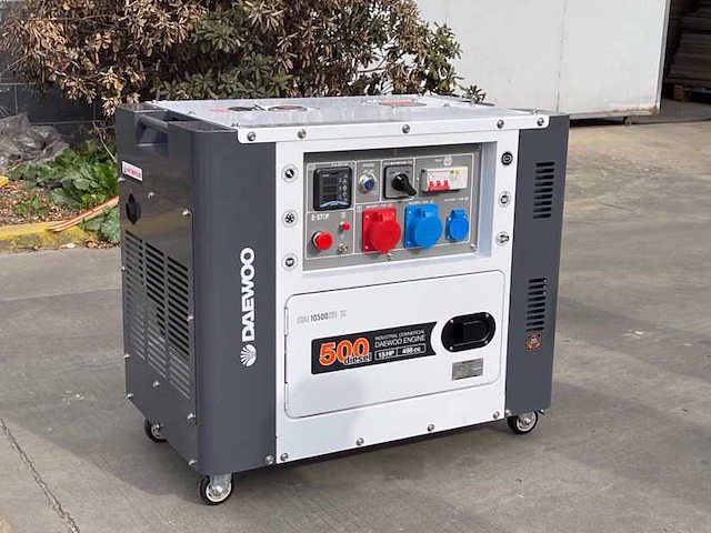 Daewoo ddae10500dse-3g stroomgenerator - afbeelding 1 van  5