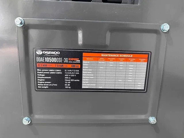 Daewoo diesel generator - afbeelding 3 van  12