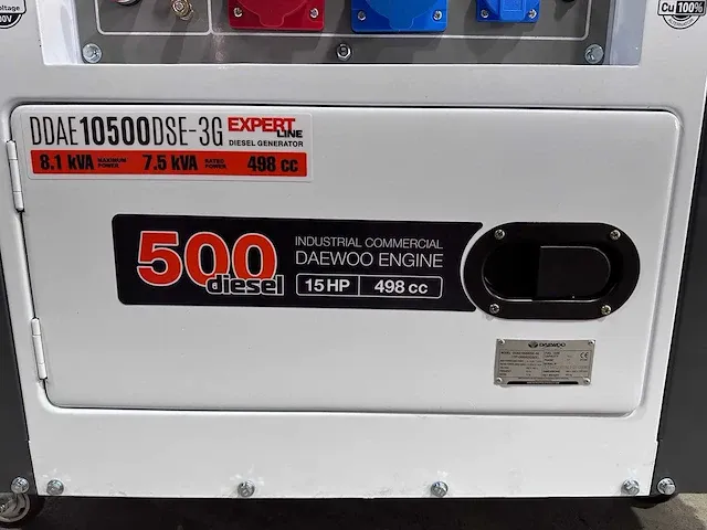 Daewoo diesel generator - afbeelding 6 van  12