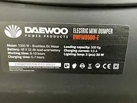 Daewoo dwfmd500-e elektrische rupsdumper - afbeelding 5 van  15