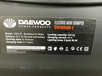 Daewoo dwfmd500-e elektrische rupsdumper - afbeelding 13 van  15