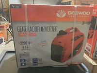 Daewoo gda2500is camping stroomgenerator - afbeelding 2 van  3