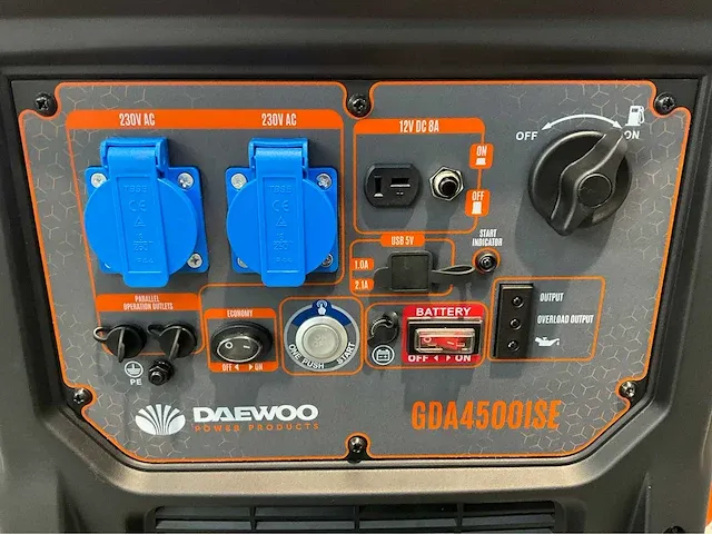Daewoo gda4500is stroomgenerator - afbeelding 2 van  12