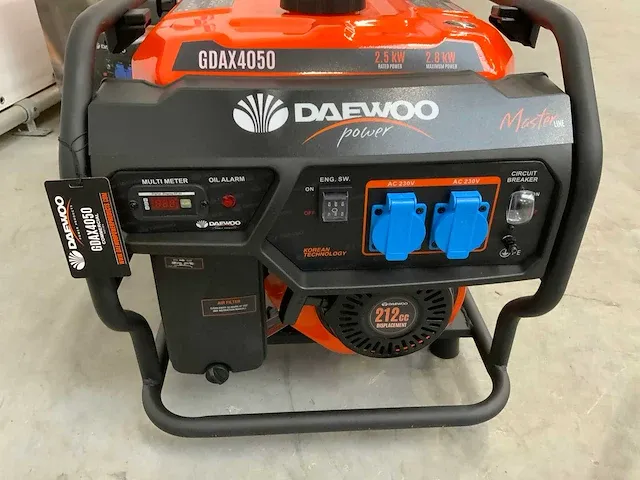 Daewoo gdax4050 stroomgenerator - afbeelding 3 van  12