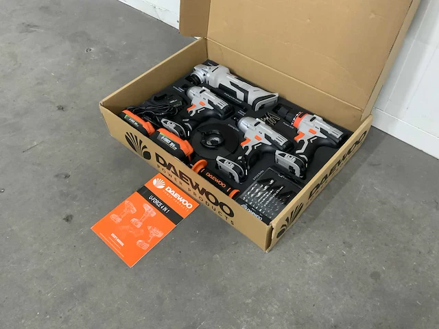 Daewoo u force 4 in 1 accu gereedschapset - afbeelding 3 van  8
