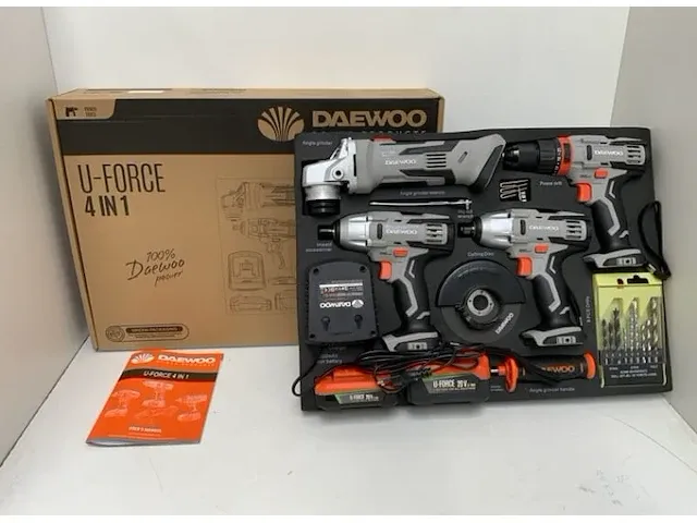 Daewoo u force 4 in 1 elektrische gereedschapset - afbeelding 2 van  9
