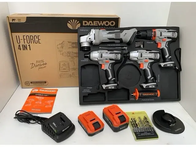 Daewoo u force 4 in 1 elektrische gereedschapset - afbeelding 7 van  9