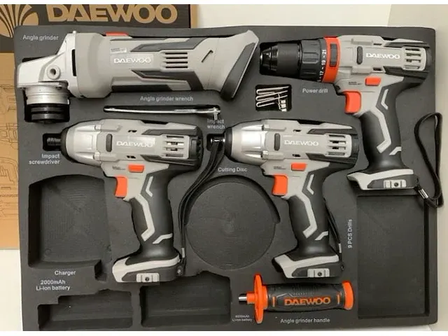 Daewoo u force 4 in 1 elektrische gereedschapset - afbeelding 8 van  9