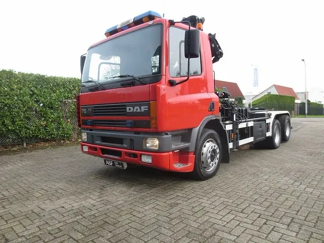 Daf - 75 270 ati - containerwagen - afbeelding 1 van  31