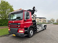 Daf - 85 cf 410 16 tonmeter laadkraan - container vrachtwagen - afbeelding 1 van  51