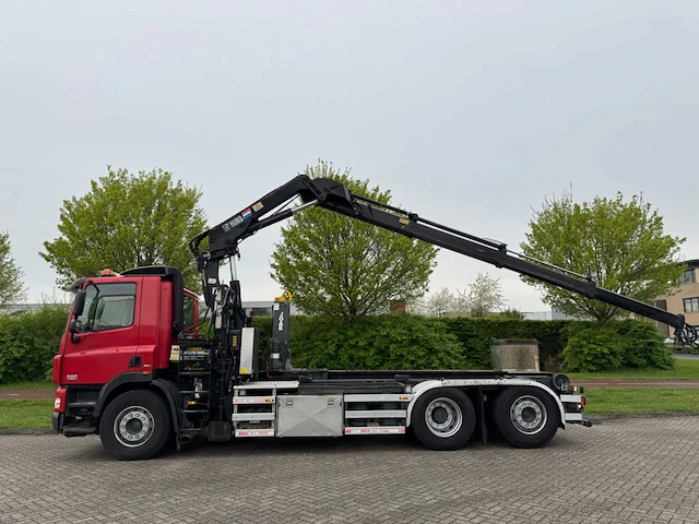 Daf - 85 cf 410 16 tonmeter laadkraan - container vrachtwagen - afbeelding 23 van  51