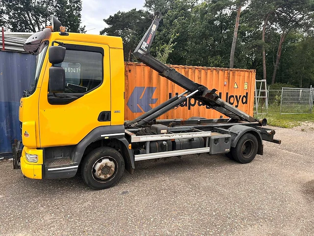 Daf - eev 160 pk haakarm systeem hiab 7ton - lf45 - bx-vx-11 - afbeelding 1 van  11