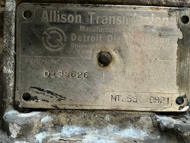 Daf 825 dh tt motor met allison bak - afbeelding 7 van  21