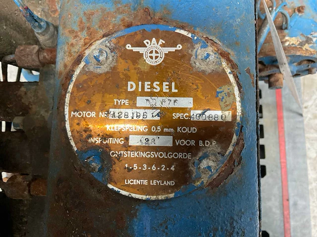Daf dd 575 dieselmotor - afbeelding 6 van  6