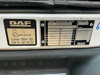 Daf fa lf 55.220 vrachtwagen met open laadvloer 805x250cm (2007), 36-bkx-7 - afbeelding 4 van  25