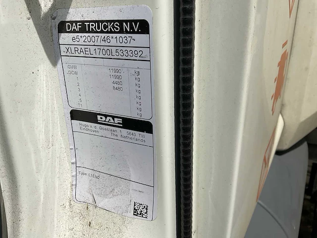 Daf lf 230 vrachtwagen - afbeelding 17 van  18
