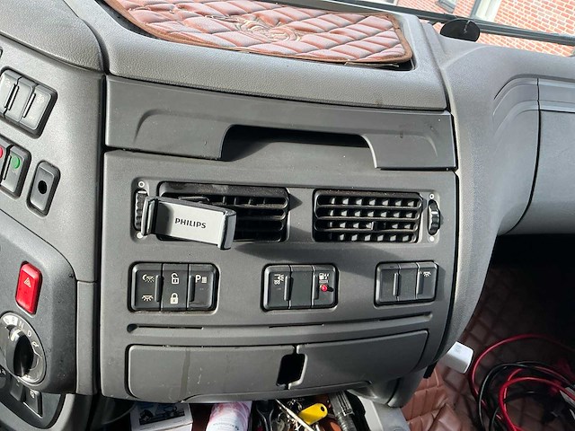 Daf xf 460 ft opleggertrekker + bulthuis tata12 geïsoleerde aluminium kieptrailer - afbeelding 16 van  55