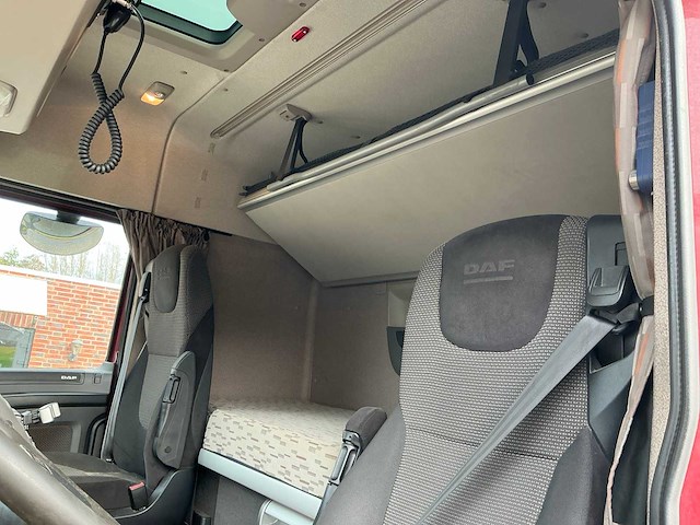 Daf xf 460 ft opleggertrekker + bulthuis tata12 geïsoleerde aluminium kieptrailer - afbeelding 24 van  55