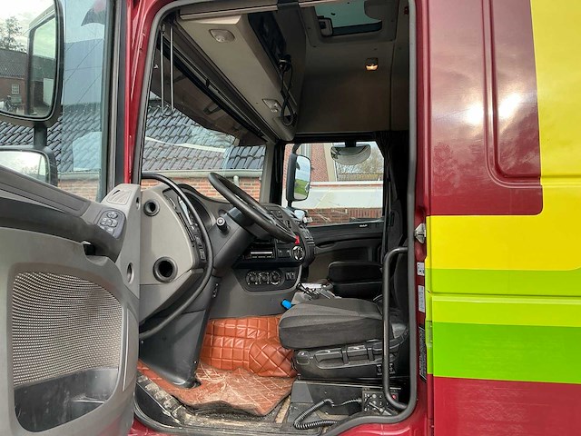 Daf xf 460 ft opleggertrekker + bulthuis tata12 geïsoleerde aluminium kieptrailer - afbeelding 25 van  55