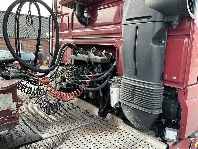 Daf xf 460 ft opleggertrekker + bulthuis tata12 geïsoleerde aluminium kieptrailer - afbeelding 33 van  55