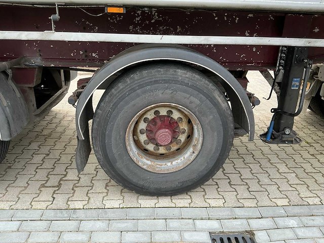 Daf xf 460 ft opleggertrekker + bulthuis tata12 geïsoleerde aluminium kieptrailer - afbeelding 37 van  55