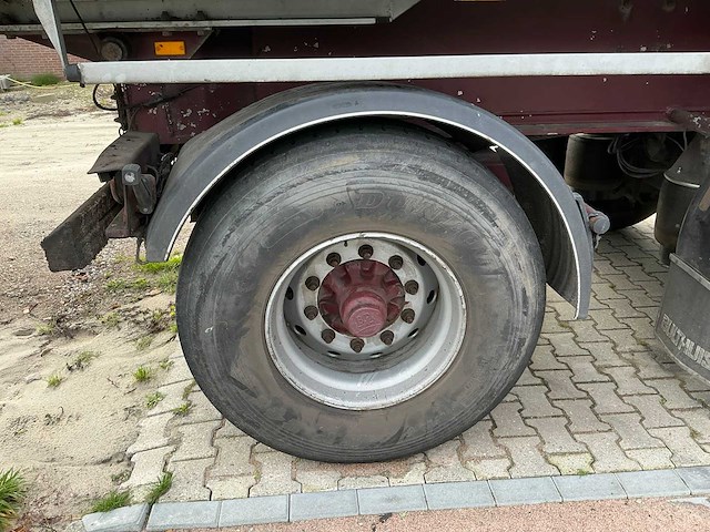 Daf xf 460 ft opleggertrekker + bulthuis tata12 geïsoleerde aluminium kieptrailer - afbeelding 39 van  55