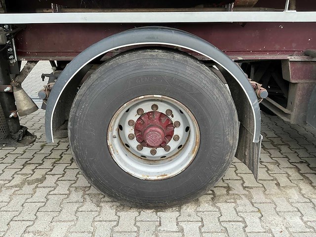Daf xf 460 ft opleggertrekker + bulthuis tata12 geïsoleerde aluminium kieptrailer - afbeelding 40 van  55