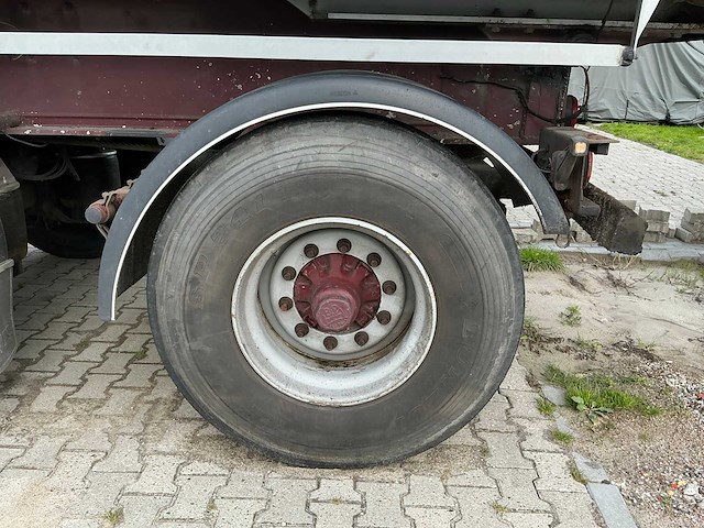 Daf xf 460 ft opleggertrekker + bulthuis tata12 geïsoleerde aluminium kieptrailer - afbeelding 42 van  55