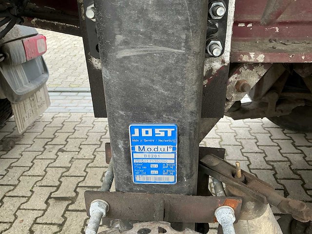 Daf xf 460 ft opleggertrekker + bulthuis tata12 geïsoleerde aluminium kieptrailer - afbeelding 44 van  55