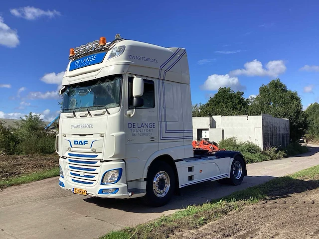 Daf xf 480 ft & 2007 van hool huif oplegger (combinatiekavel kavel 1 en 63) - afbeelding 1 van  38