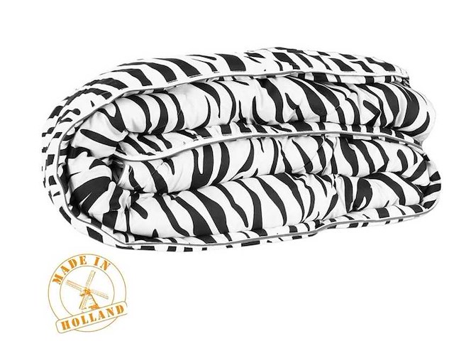 D'afrique - zebra 140x200cm - dekbed (24x) - afbeelding 1 van  1