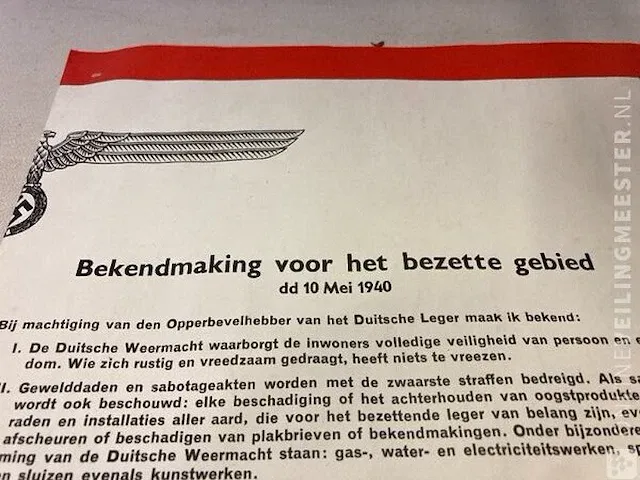 Dagbladen van rond 2e wereldoorlog - afbeelding 7 van  8