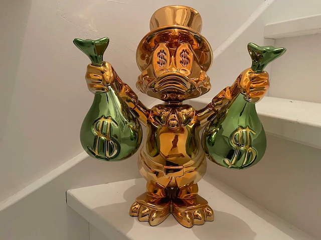 Dagobert duck naor26 sculptuur - afbeelding 2 van  9