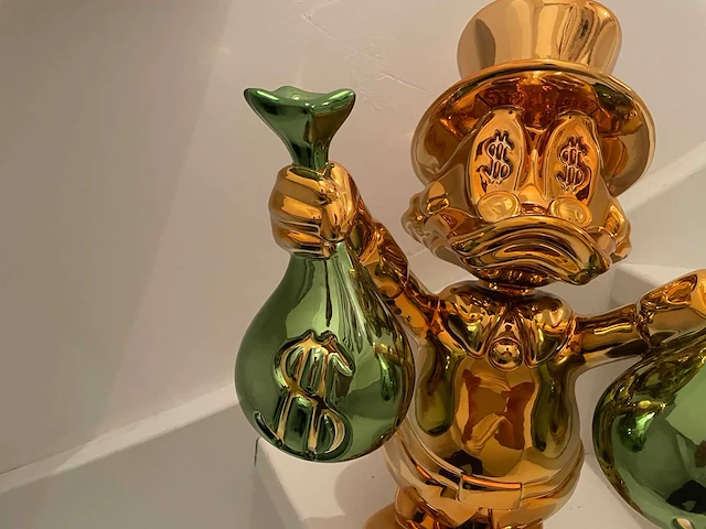 Dagobert duck naor26 sculptuur - afbeelding 9 van  9