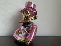 Dagobert duck pop art beeld, roze, 2025 - afbeelding 4 van  11