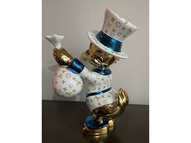 Dagobert duck pop art beeld - afbeelding 9 van  10