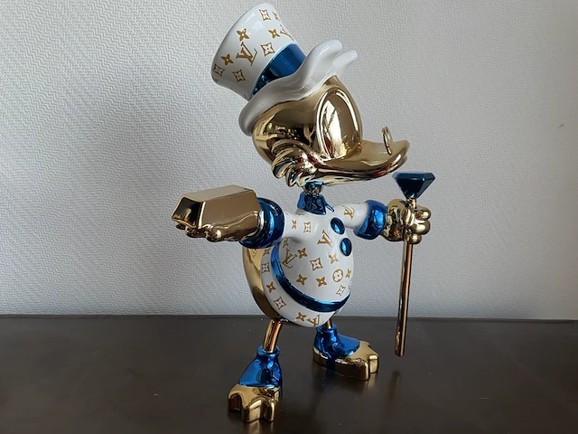 Dagobert duck pop art beeld - afbeelding 4 van  12