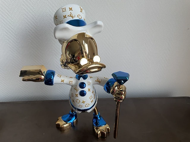 Dagobert duck pop art beeld - afbeelding 1 van  12