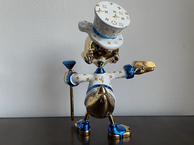 Dagobert duck pop art beeld - afbeelding 12 van  12