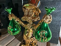 Dagobert duck pop art figuur - afbeelding 3 van  5