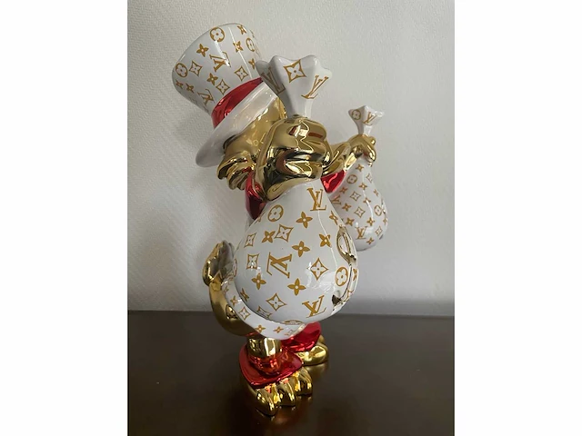 Dagobert duck pop art figuur - afbeelding 7 van  9