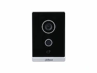 Dahua vto2211g-wp dunne slimme deurbel met kaartlezer zwart/zilver - afbeelding 1 van  1