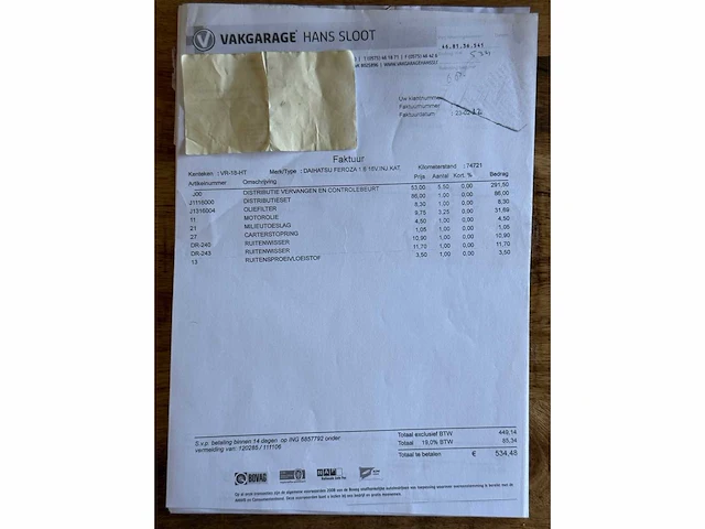 Daihatsu feroza 1.6 resin-top el apk 2027 33-xbj-5 - afbeelding 18 van  29
