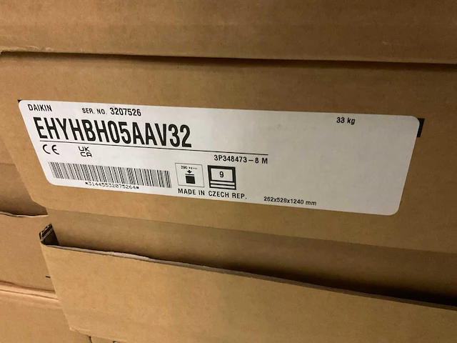 Daikin 5 kw hybride warmtepomp (split-unit + hr ketel) (6x) - afbeelding 2 van  5
