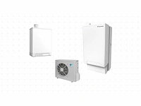Daikin 8 kw hybride warmtepomp (split-unit + hr ketel) (6x) - afbeelding 1 van  7
