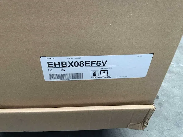 Daikin ehbx08ef6v warmtepompboiler - afbeelding 5 van  7