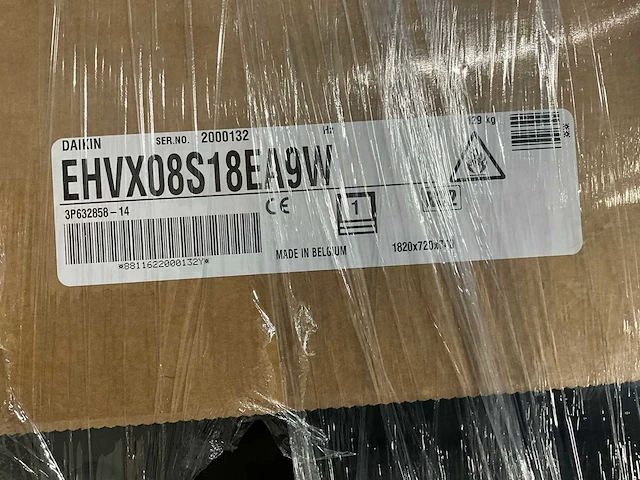 Daikin ehvx08s18eaa9w warmtepomp binnenunit 9kw - afbeelding 2 van  11