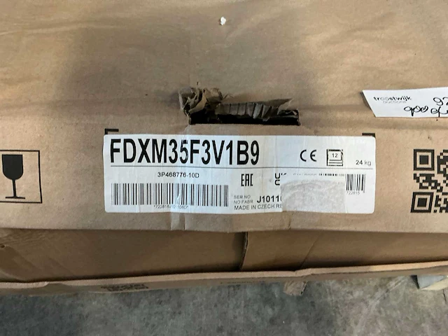 Daikin fdxm35f3v1b9 airconditioning (binnendeel) - afbeelding 3 van  4